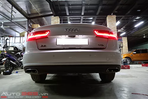 Audi A6 Nâng Cấp Đèn Hậu Sau - Tăng Tính An Toàn
